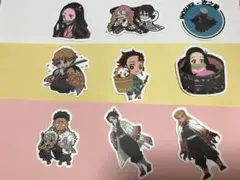 鬼滅の刃　シール　３枚　X ３セット　C