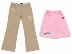 Daisy Lovers スカート Pom ponetteベージュパンツ セットのサムネイル