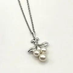 MIKIMOTO ミキモト ネックレス パール 本真珠 約5.3〜6.1mm