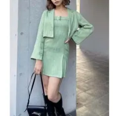 SPIRALGIRL ミントグリーン セットアップ 本日まで