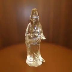 中国美術 本水晶 布袋様 像 時代物 希少 - メルカリ