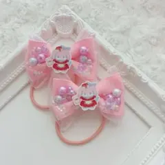 ୨୧ヘアゴムセットJ-203୨୧ベビー&キッズ⑅﻿ハンドメイド⑅﻿ - メルカリ