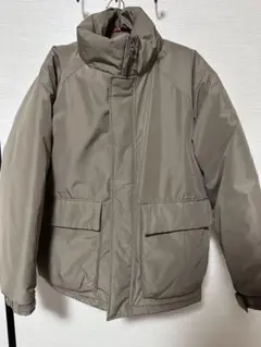 gu ベージュ ダウンジャケット Mサイズ