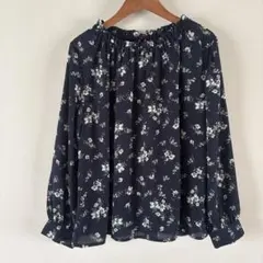 花柄シフォンブラウスのサムネイル
