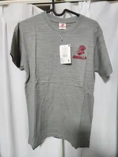GODZILLA 波デザイン Tシャツ グレー