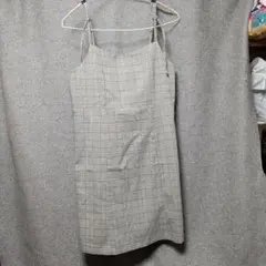★repipi armario★チェック柄キャミワンピース Lサイズ