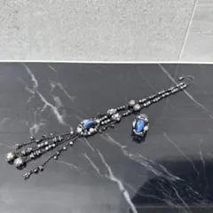 ビーズネックレスとリングのセット