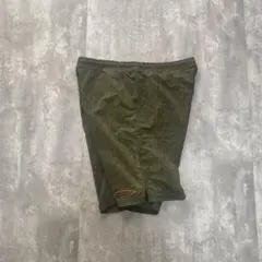 90s オニール USA古着 サーフパンツ 刺繍ロゴ マルチ 総柄 深緑のサムネイル