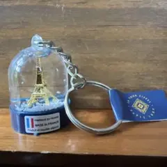 万博 フランス館 スノードーム キーホルダー フランスパビリオン
