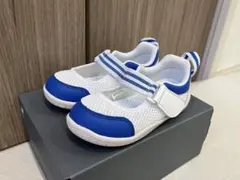 IFME 上履き 16.0cm ホワイト/ブルー