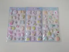 もっと！ふにふにシール すみっコぐらし 3個セット 新品 サンエックス