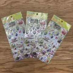 【新品未使用】ピクミン3 ぷくぷくシール シル活　エンスカイ