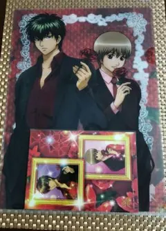 銀魂　一番くじ　ファイル＆ステッカー　沖田総悟＆土方十四郎