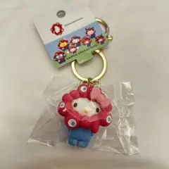 【新品未開封】ミャクミャクなりきり立体マスコットカラーキーホルダー ハローキティ