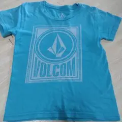 VOLCOM Tシャツ ライトブルー Sサイズ ボルコム　キッズ　子供　120のサムネイル