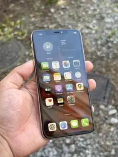iPhone Xs max 256GB 画面割れ SIMフリー 液晶故障 - メルカリ