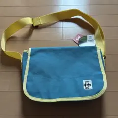 CHUMS ショルダーバッグ 青×黄