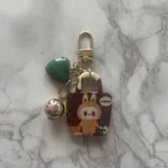 現品限り！ラブブ×ロゴ キーホルダー