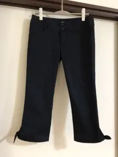 vert dense クロップドパンツ ネイビーのサムネイル