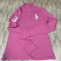 ラルフローレン　長袖ポロシャツ　M