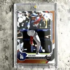 【2025マイナーMVP】ライアン・ウォードTopps NOW 25枚限定 RC