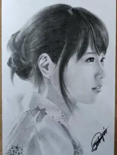写実 有村架純さん 鉛筆画夏姿 写実 有村架純さん 鉛筆画夏姿 - メルカリ