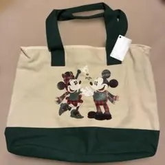 ミッキーとミニー ディズニークリスマス トートバッグ 2025年