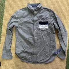 BEAMS HEART グレー 長袖シャツ M