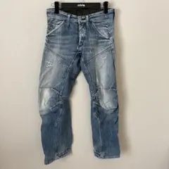 G-STAR RAW ライトブルー　デニム　ジーンズ　サルエル