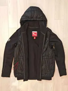 Ferrari Puma フード付きダウンベスト＋アウター 単体使用可能 S