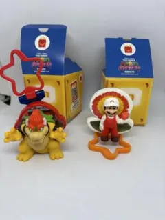 マクドナルド ハッピーセット ファイアマリオ クッパ 2体セット