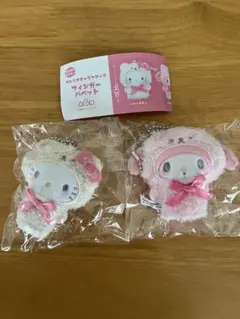 サンリオキャラクターズ フィンガーパペット キティちゃん マイメロ