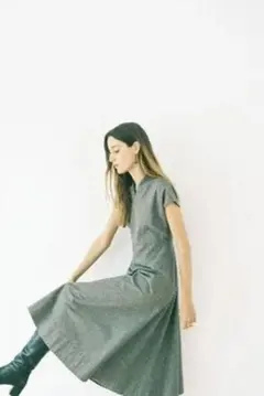 CLANE / CHECK TRAPEZOID ONE PIECEのサムネイル