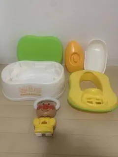 中古★アンパンマン 6WAY おまる おしゃべり付き★補助便座のサムネイル
