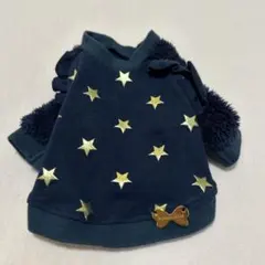 星柄ネイビー ペット服/Sサイズ