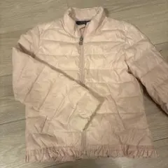 ラルフローレン　フリルダウンコート　ピンク
