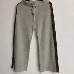 masa＆liinaニットワイドパンツイージーパンツ