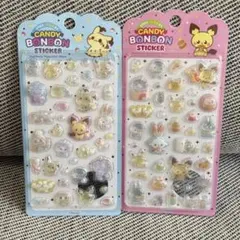 キャンディ　ボンボンステッカー　ピカチュウ ポケモン　シール　韓国限定　正規品
