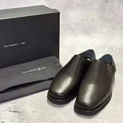 06aw ヨウジヤマモト ヒロムタカハラ ポインテッドトゥ レザーシューズ