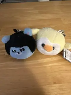 可愛いキャラクターぬいぐるみセット