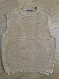 RAGEBLUE レイジブルーメンズ　ブラウンニットベスト M