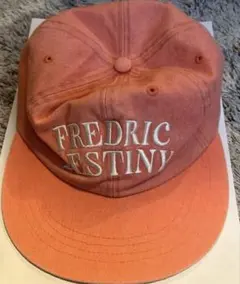 FREDRIC ESTINY ピンク キャップ 古着　ユニセックス