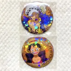 ルフィ ロー TSUTAYA コラボ 缶バッジ ワンピース