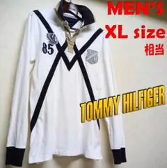 TOMMY HILFIGER XL ホワイト ポロシャツ
