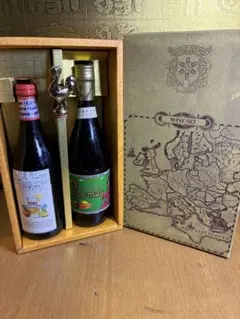 昭和レトロ ワインセット サングリア ストッパー付 ヴィンテージ 古酒