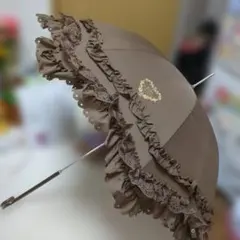 専用品『前原光栄商店』　新品タグ付き　日傘レース　UV加工 モカブラウン 専用品『前原光栄商店』 新品タグ付き 日傘レース UV加工 モカブラウン