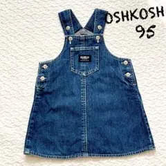 【美品】オシュコシュ デニムワンピース 95