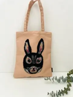 【新品】ナタリーレテ フラッフィーミニバッグ REGLISSE モコモコ刺繍