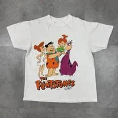 90s USA製 デルタ フリントストーン Tシャツ L 1994 アニメ