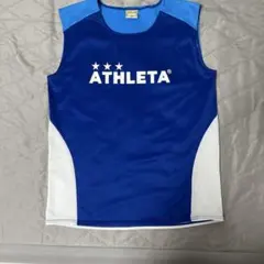 ATHLETA サッカー ビブス ブルー ホワイト 160cmのサムネイル